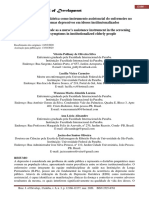 Escala de Depressão Geriátrica Como Instrumento Assistencial Do Enfermeiro No