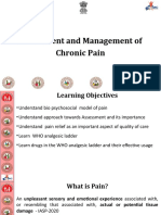 Assessment and Management of Pain