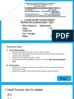 PAS Ganjil - Matematika XII TKR TPM