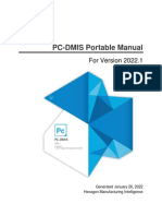 Eng Pcdmis 2022.1 Portable Manual