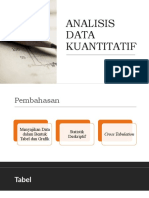 Analisis Data Kuantitatif