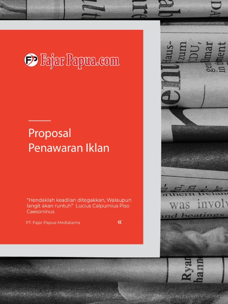 Penawaran Iklan di FajarPapua.com | PDF | Karier & Perkembangan | Bisnis