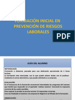 Formación Inicial en Prevención de Riesgos Laborales