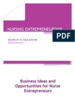 Nurse Entrepreneurship Ideas