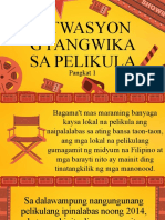 Q2 Sitwasyong Pangwika Sa Pelikula