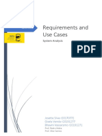Requirements and Use Cases - G11 - P3