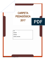 Carpeta Pedagógica 2017