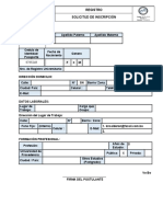 SP PL 01 01formato Solicitud