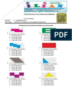Soal Matematika Kelas 4 SD Bab 4 Sub Bab 1 Pengukuran Luas Lembar 5