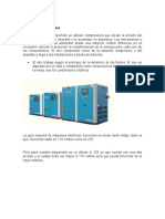 Máquinas de presión aire y plantas eléctricas