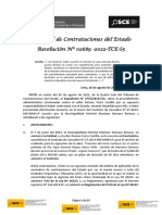 Tribunal de Contrataciones Del Estado Resolución #02689 - 2022-TCE-S5