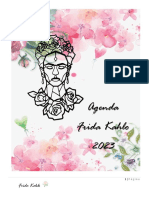 Agenda Frida Kahlo 2023