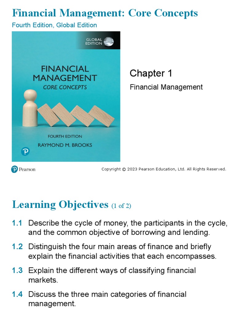 Brooks Financial mgmt14 PPT ch01 | PDF | Financial Markets | Business