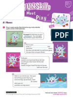 A1 Movers Pixy Worksheet