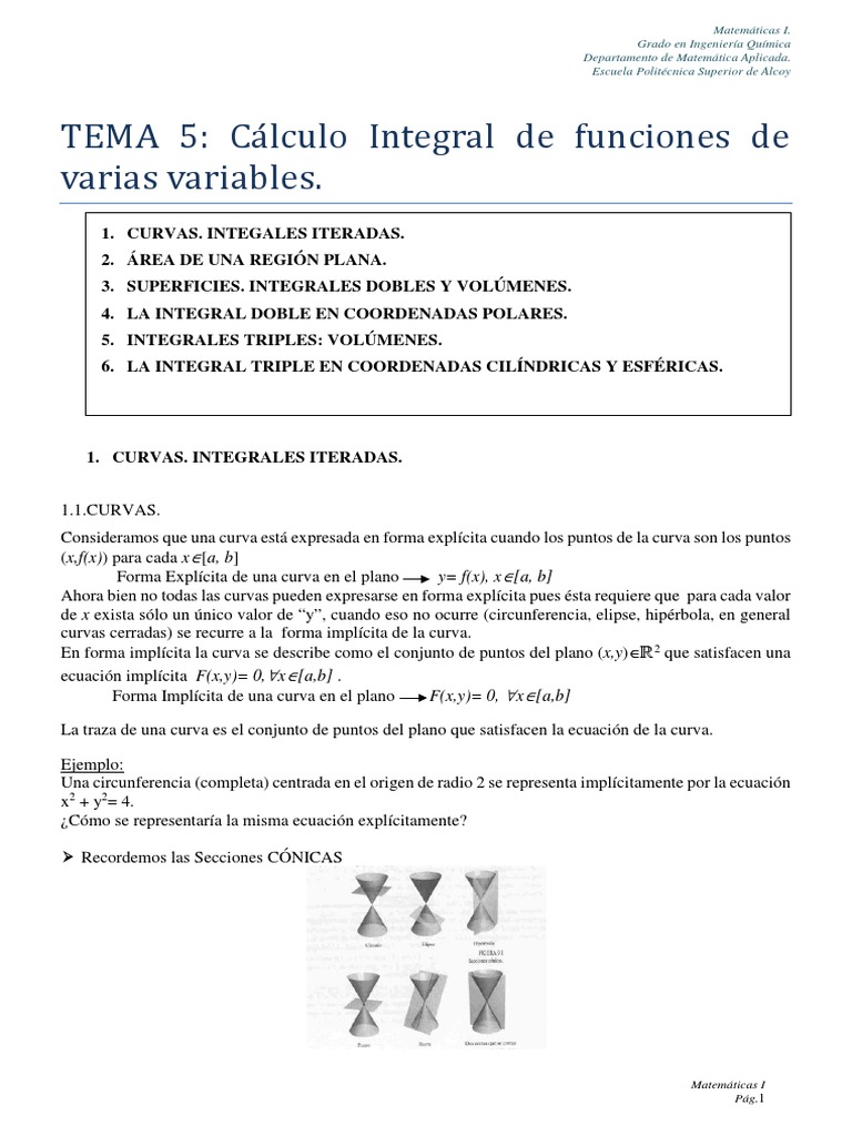 Integrales+varias+variables+21 22+reducido | PDF | Integral | Elipse