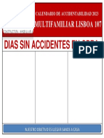 Calendario de Accidentabilidad Lisboa 107