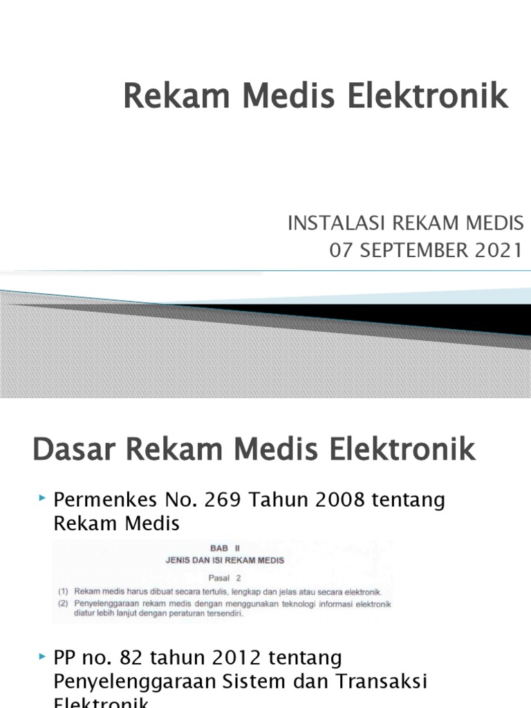 SIMULASI RME Bahan Rapat 9 Sept | PDF