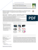 Machine Learning-Based Detection of Soil Salinity in An Arid Desert Region, Northwest China - A Comparison Between Landsat-8 OLI and Sentinel-2 MSI