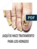 Anuncio de TRATAMIENTO DE HONGOS