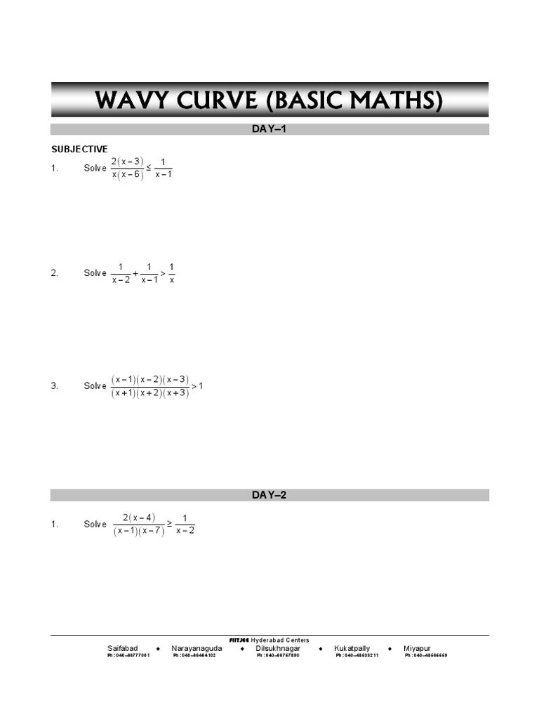Determining Domains Of Rational Equations
