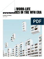 Building Work-Life Boundaries in the WFH Era