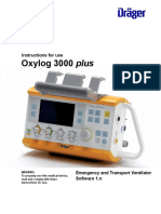 Respirador Oxylog 3000 Plus