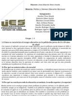 Problemas Actuales de La Educación en México