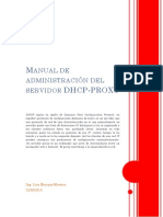 Manual de Administración Del Servidor DHCP-proxy