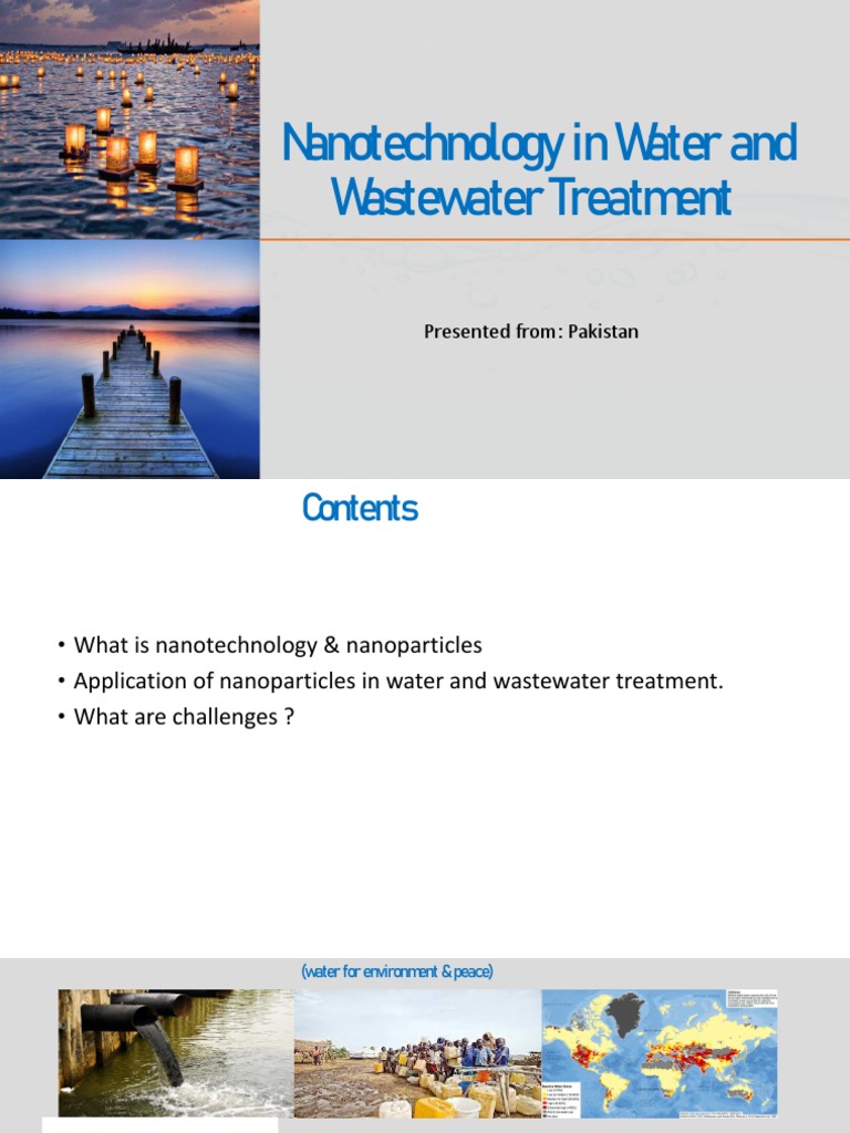 Nanotechnology in Water and Wastewater Treatment | PDF