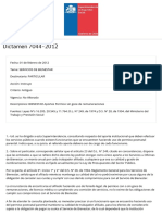 SUSESO - PAGO APORTE PATRONAL INSTITUCIÓN - Dictamen 7044-2012