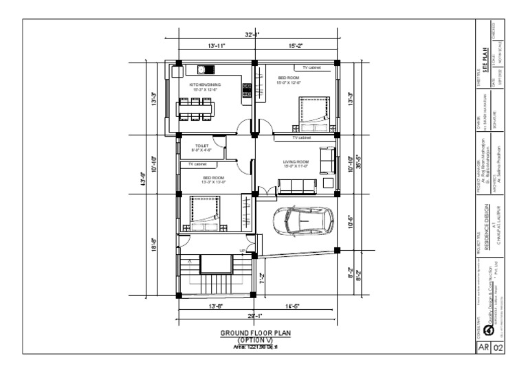 Residence Design Ground Floor Plan | PDF
