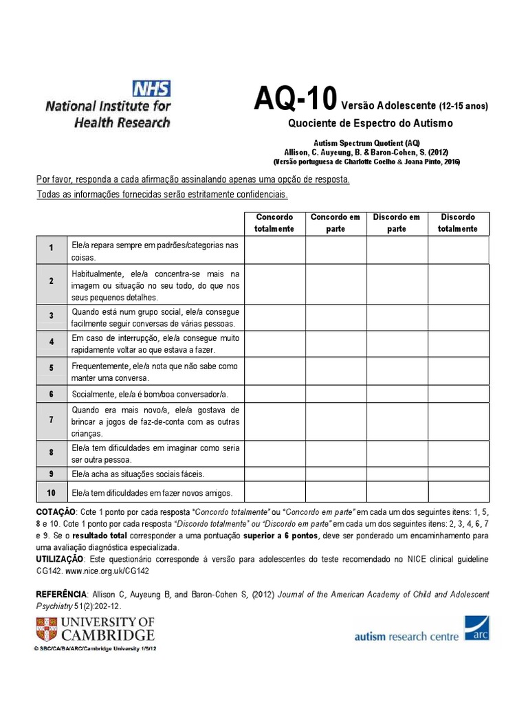 Aq 10 adolescentes pdf