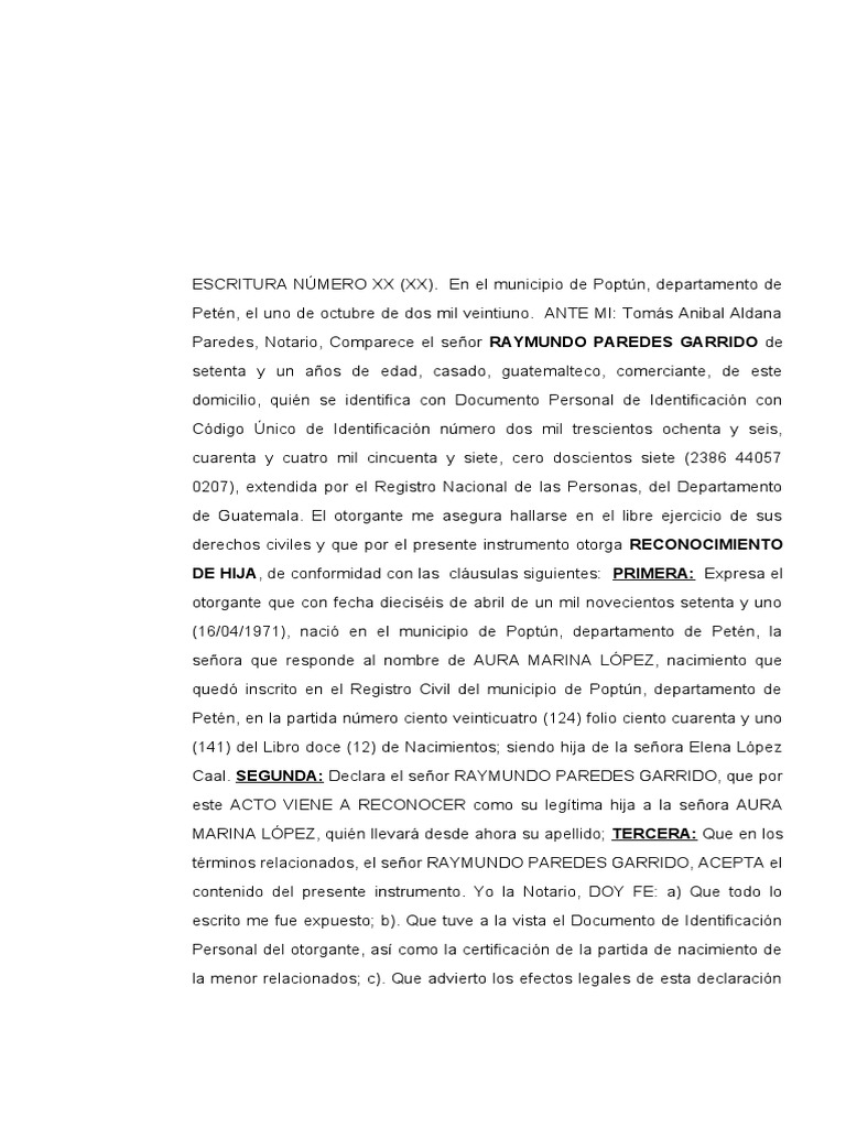 Contrato de Compraventa en Poptún | PDF | Propiedad | Guatemala