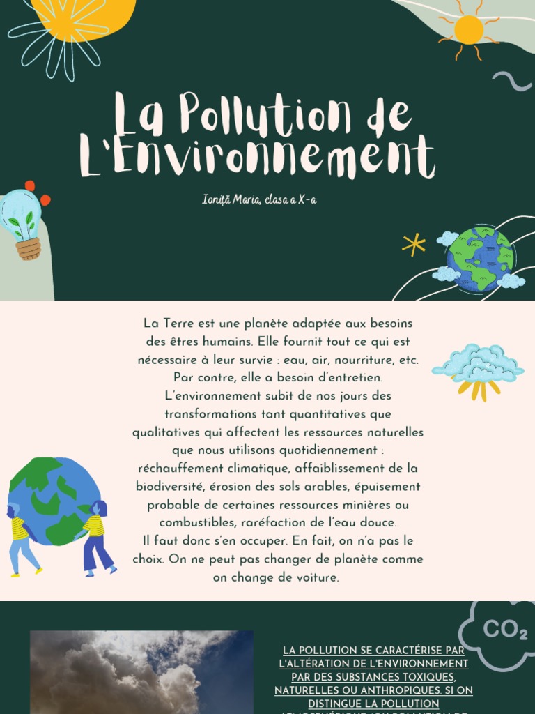 Pollution de L'environnement | PDF | la pollution | Environnement naturel