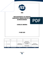P-HSE-205 Procedimiento de Trabajo Inspección de Aire Acondicionado (Sandra Navarro)