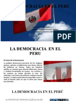 La Democracia en El Perú