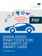 Good Practices for Security of Smart Cars