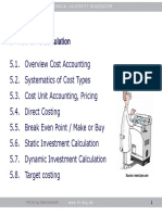 05a AMP Basics Cost Accounting Pricing