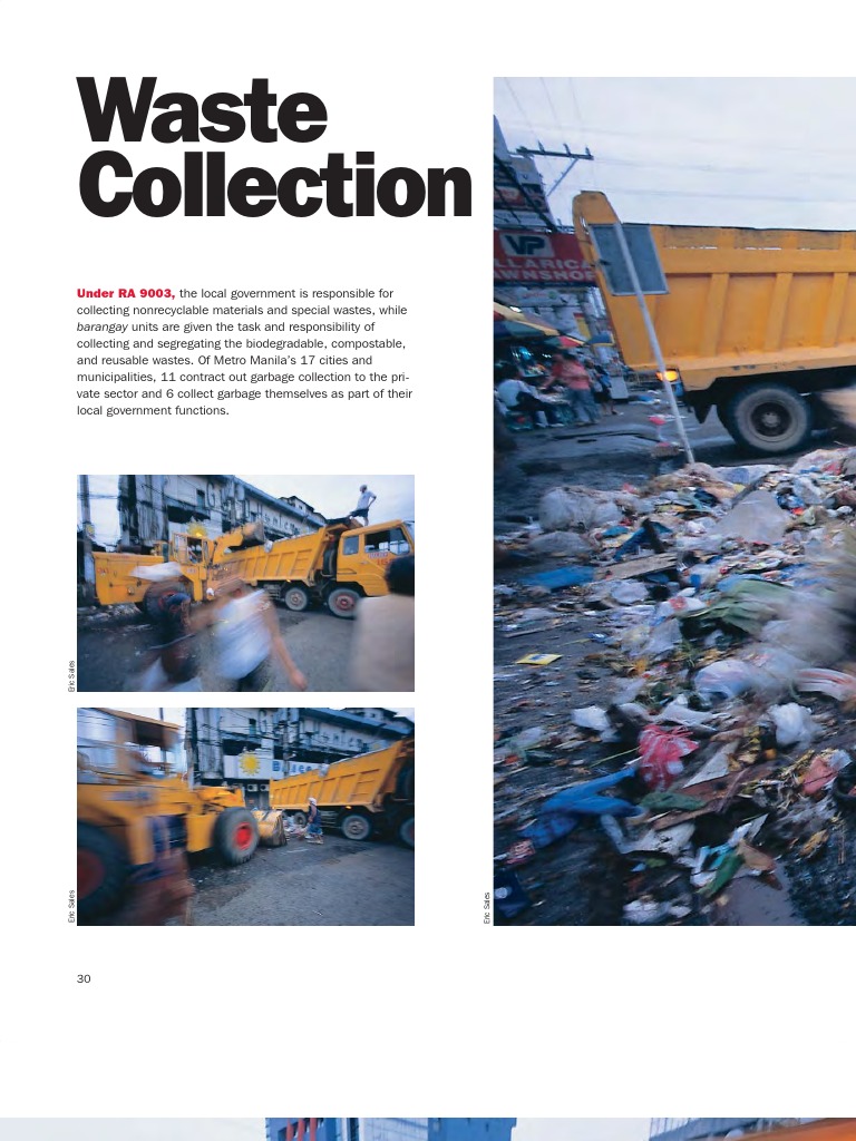 Garbage Collection Metro Manila Waste Management