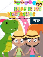 Abc Preescolar. Plan Las Huellas de Los Dinosaurios