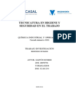 Hidróxido de bario Técnicatura Higiene y Seguridad