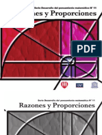 Razones y Proporciones