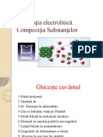 Disociația Electrolitică PREZENTARE