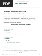 6 B (I) Java and Multiple Inheritance