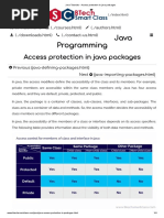 8 a Access protection in java packages