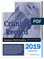 Summary of NC Expunctions, February 2019