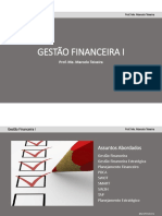 Gestão Financeira - Aula II