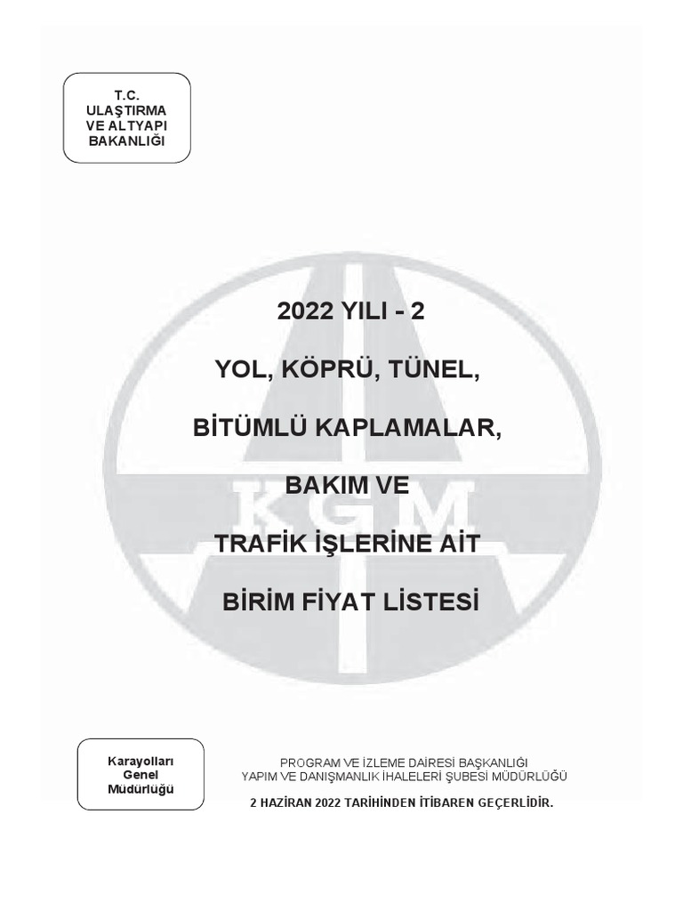 KGM 1 | PDF