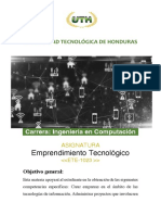 Emprendimiento Tecnológico UTH: Características del emprendedor y evolución de los negocios TI