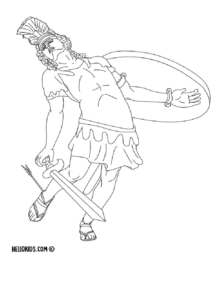 Achilles' Heel Coloring Pages | PDF